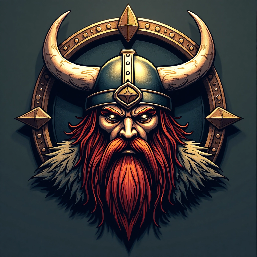 Viking Warrior Emblem